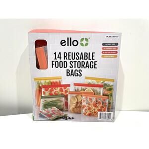 Ello Reusable Food Storage Bag Set - Assorted Sizes - See Description!